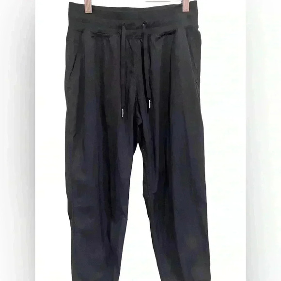 Zyia Striped Black Activewear Windbreaker Joggers - Picture 6 of 10